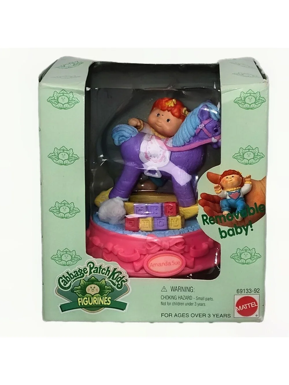 Cabbage Patch Kids Figurine Amanda Sue Playtime Collectible Toy